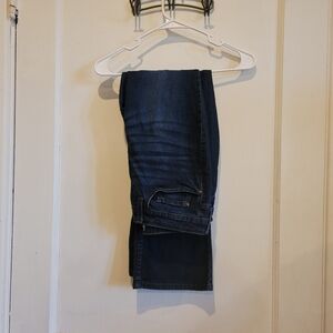Like New Lee Women's Size 8P Dark Blue Boot Cut Jeans 8 Petite